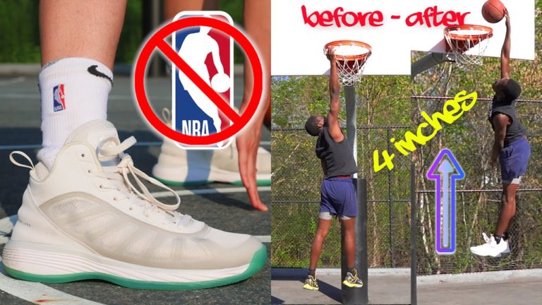 what shoes were once banned by the nba